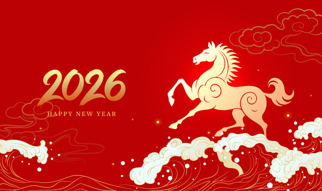 Szczęśliwego Nowego Roku Ognistego Konia 2026!!!